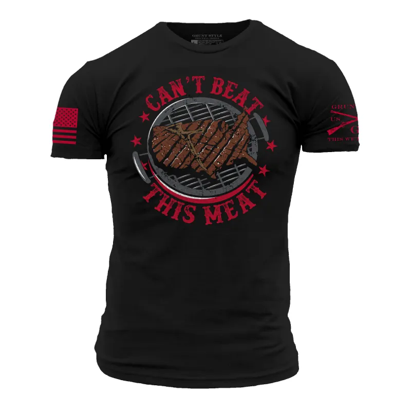 Meat Beater T-Shirt - Black made by Grunt Style