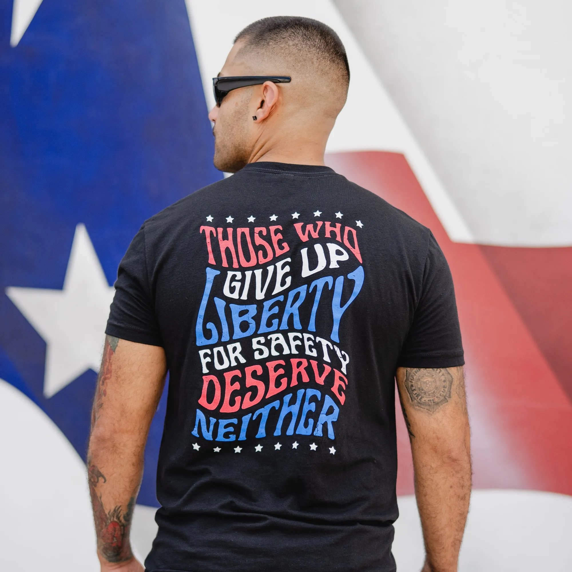 Liberty T-Shirt - Black sold by Grunt Style product image thumbnail 3