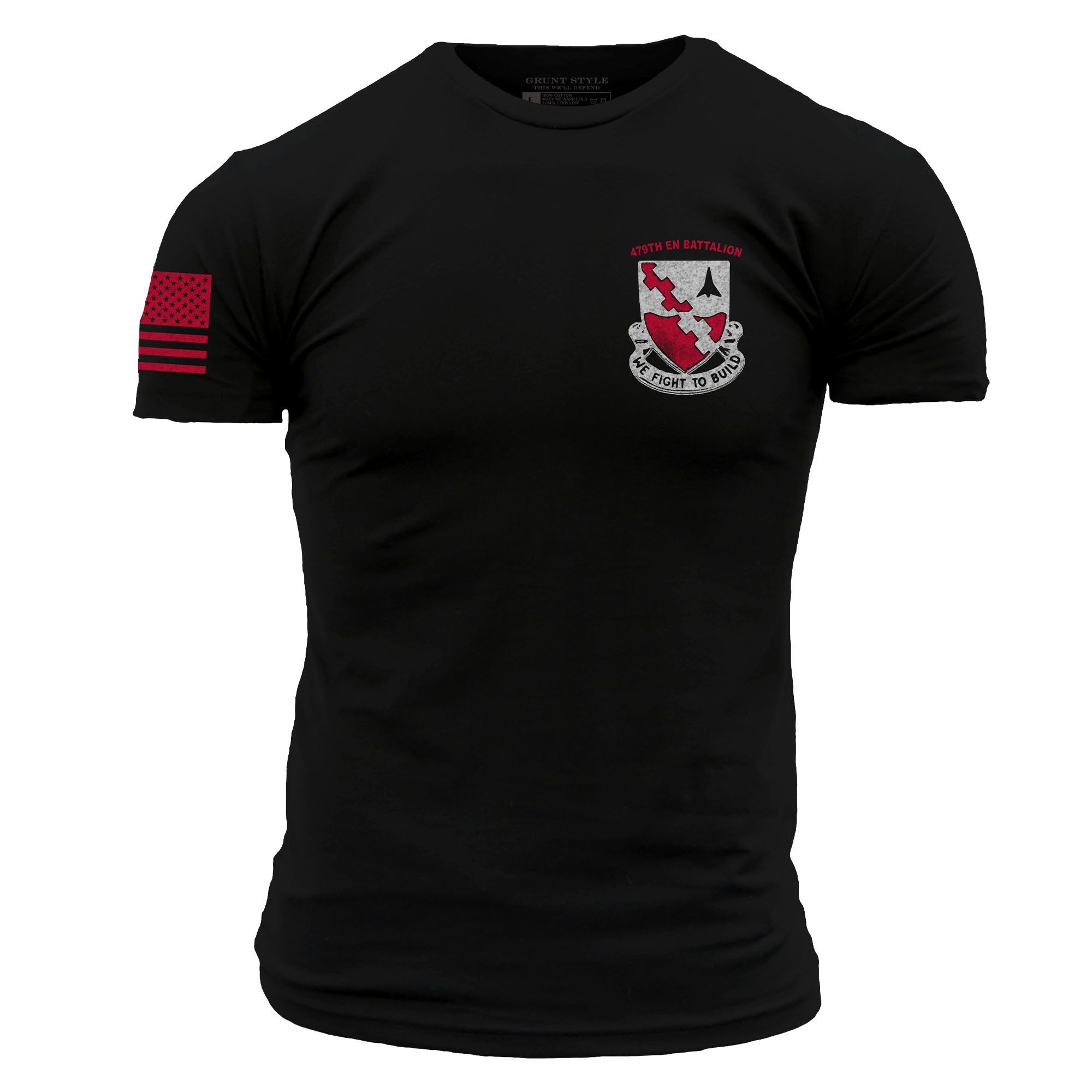 479 EN BN - WE FIGHT TO BUILD! sold by Grunt Style