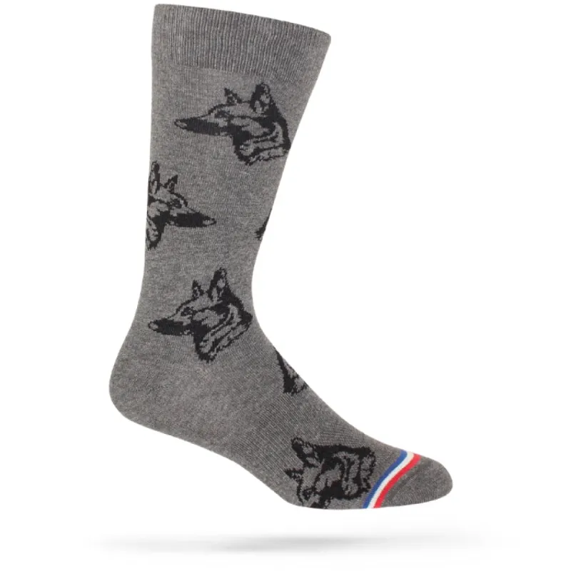 The MMinto Malinois Crew Socks made by Grunt Style