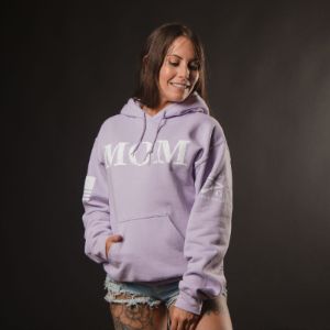 Women's Mom Defined Hoodie - Orchid sold by Grunt Style