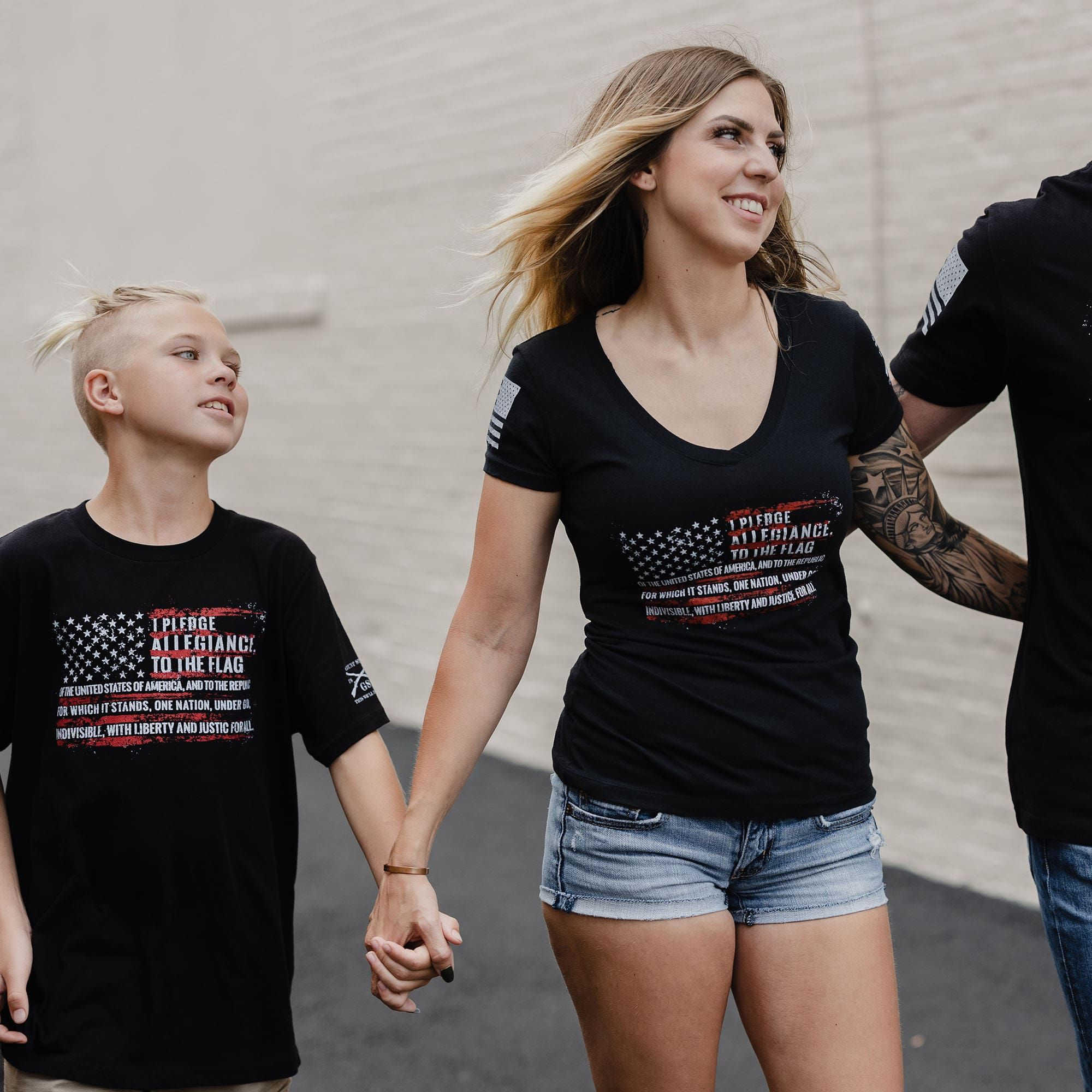 Women's Pledge V-Neck - Black sold by Grunt Style product image thumbnail 6