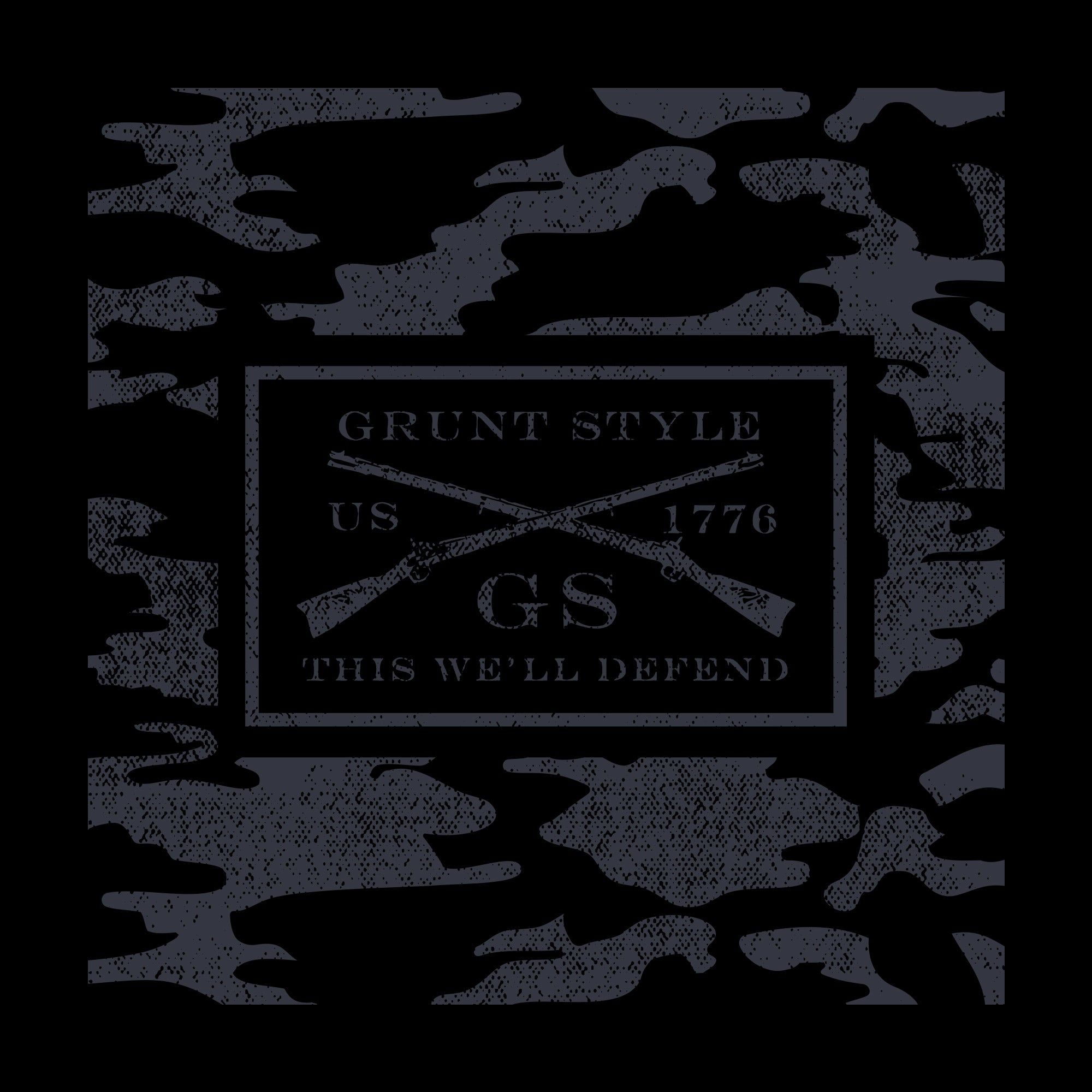 Women's Grunt Style Logo Flowy Tank - Black Camo sold by Grunt Style product image thumbnail 6