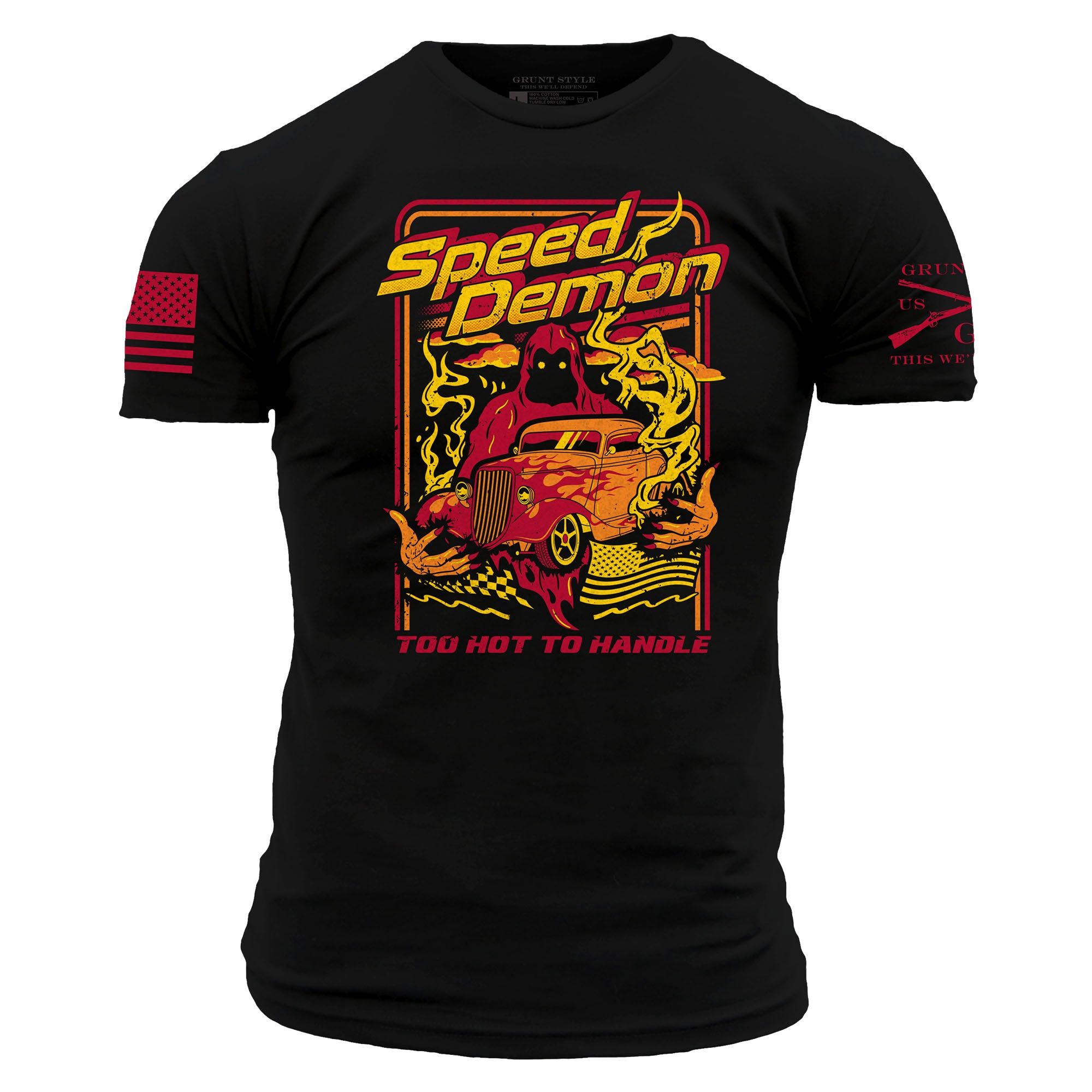 Speed Demon T-Shirt - Black sold by Grunt Style