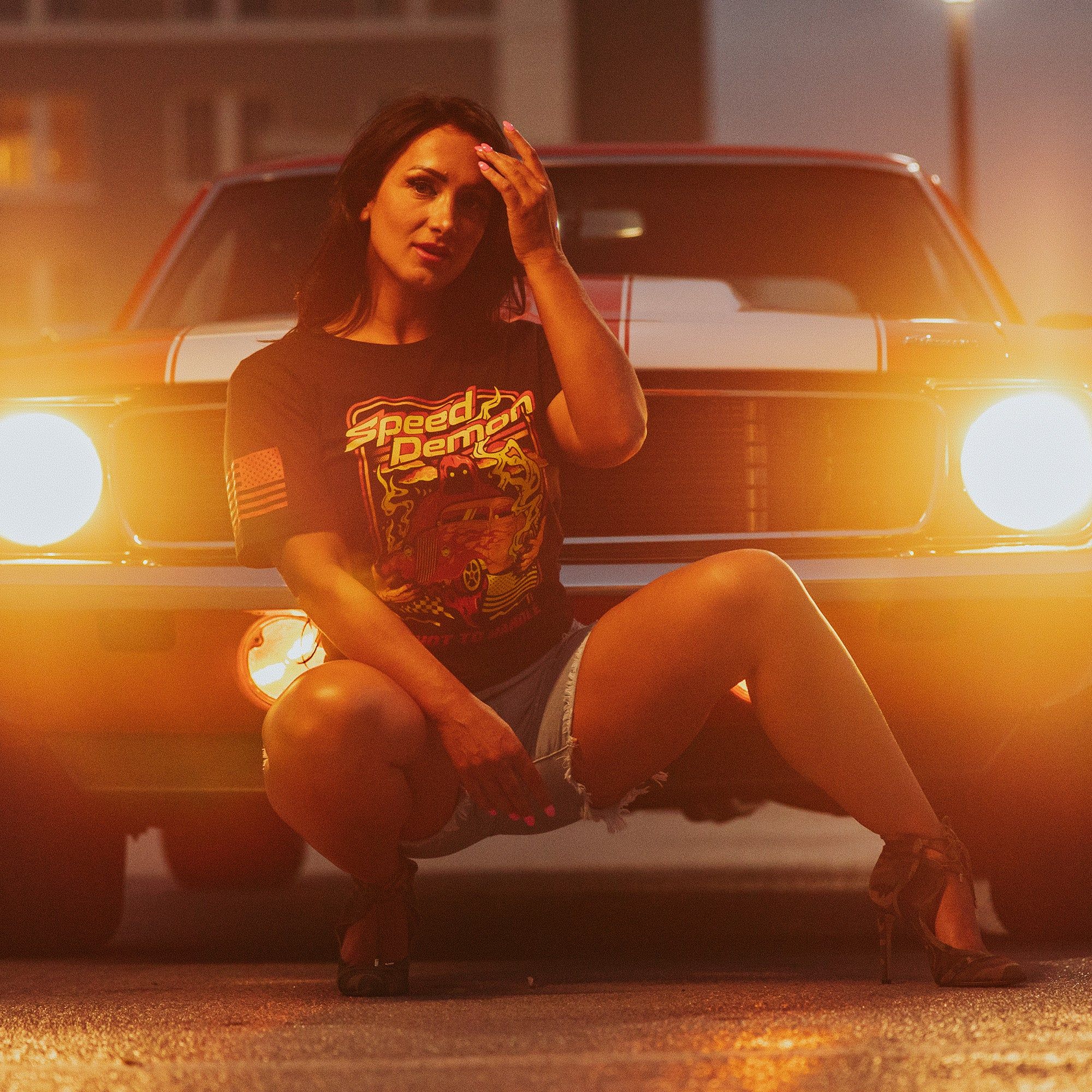 Speed Demon T-Shirt - Black sold by Grunt Style product image thumbnail 3
