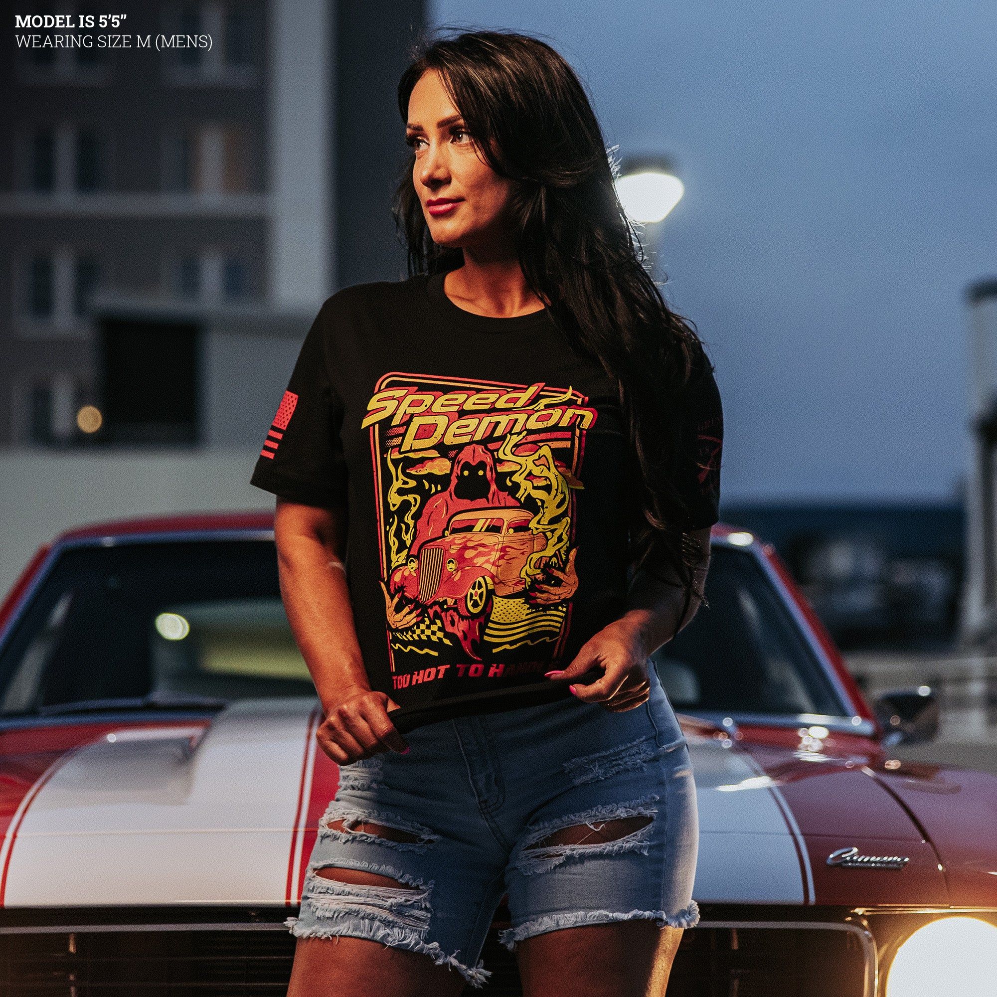 Speed Demon T-Shirt - Black sold by Grunt Style product image thumbnail 5