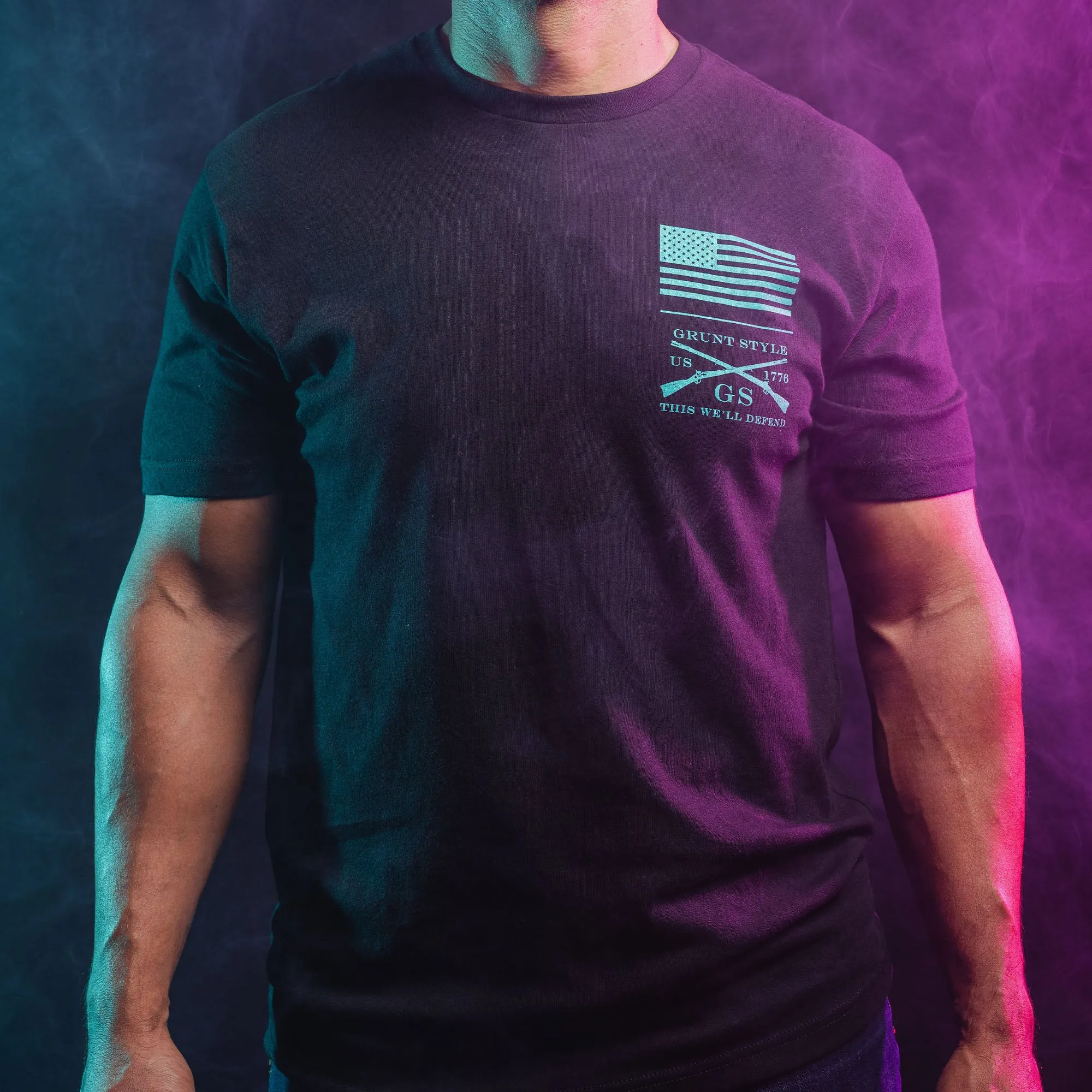 The Raven T-Shirt - Black sold by Grunt Style product image thumbnail 4