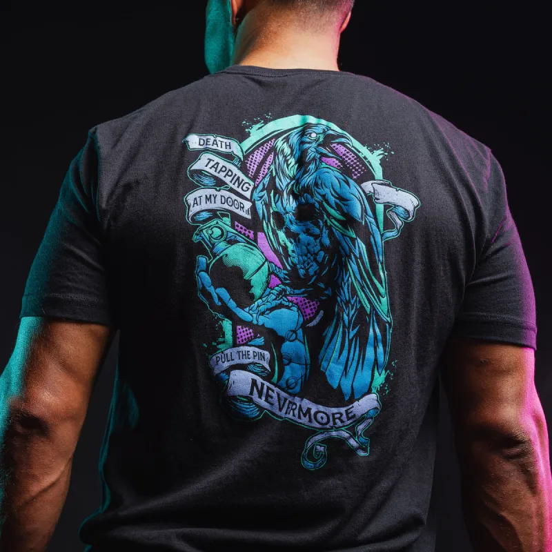 The Raven T-Shirt - Black sold by Grunt Style