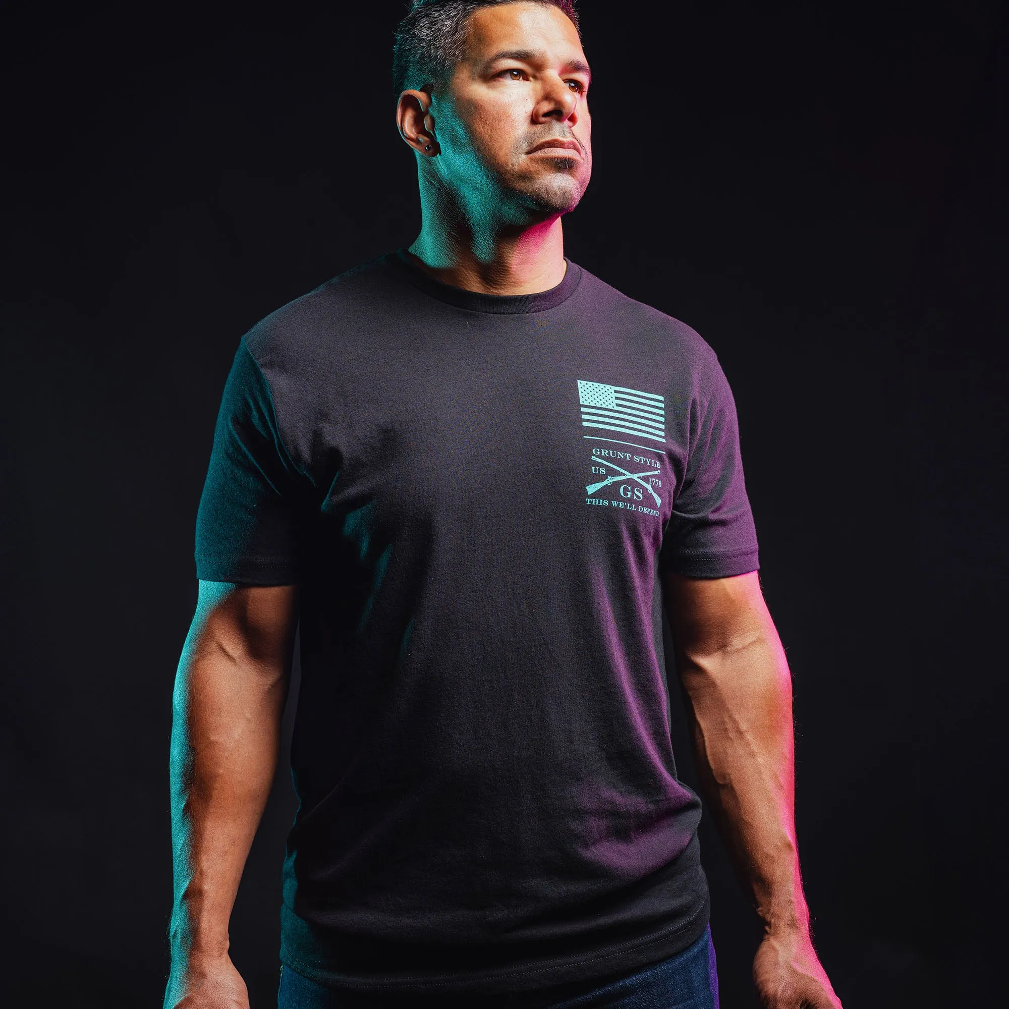 The Raven T-Shirt - Black sold by Grunt Style product image thumbnail 3