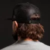 Old Glory Patch Flat Bill Hat - Black sold by Grunt Style