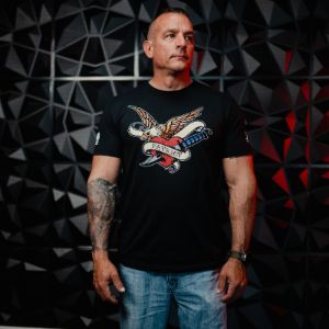 Patriot Ink T-Shirt - Black sold by Grunt Style