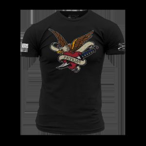 Patriot Ink T-Shirt - Black sold by Grunt Style