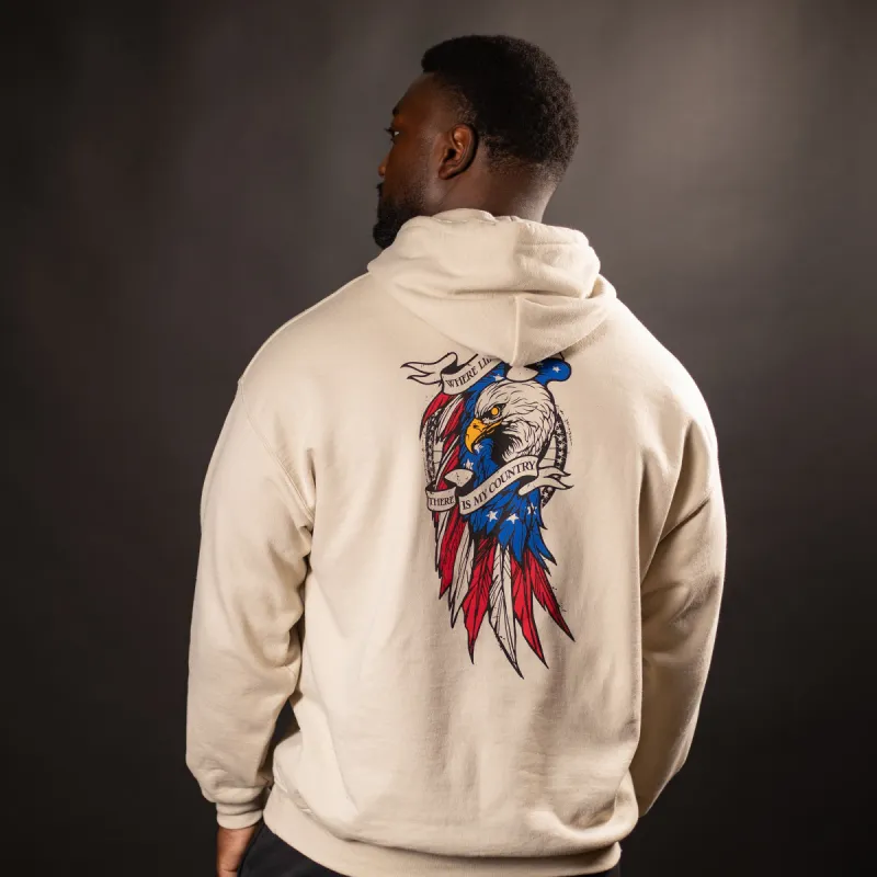 Liberty Dwells Hoodie - Sand sold by Grunt Style