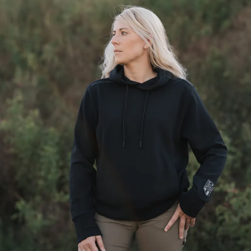 Women's Elite Hoodie - Black sold by Grunt Style