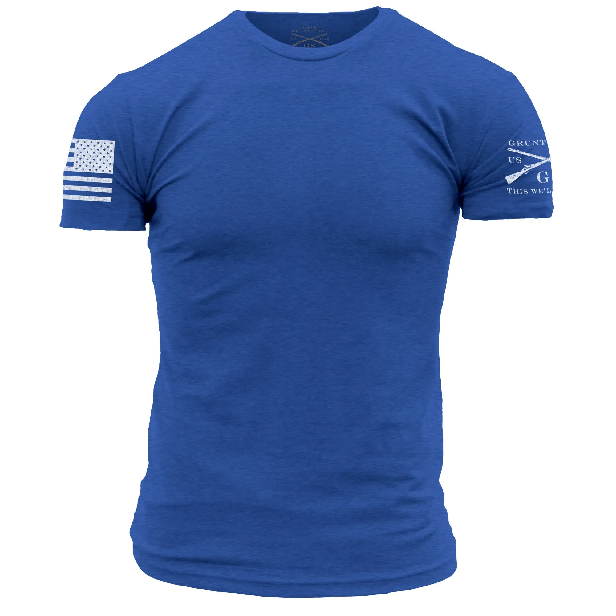 Basic T-Shirt - Royal sold by Grunt Style