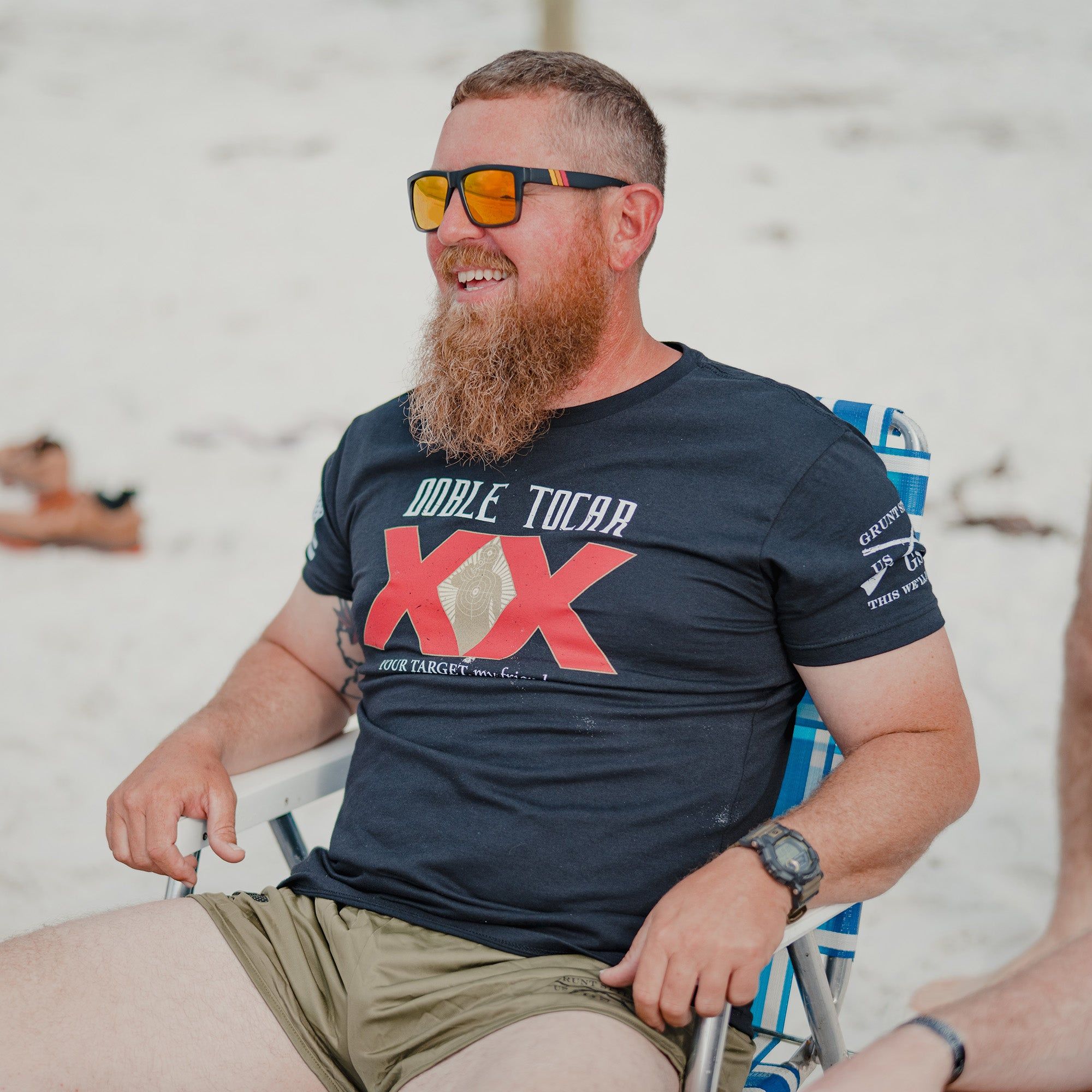 Double Tap Brewing T-Shirt - Black sold by Grunt Style product image thumbnail 4