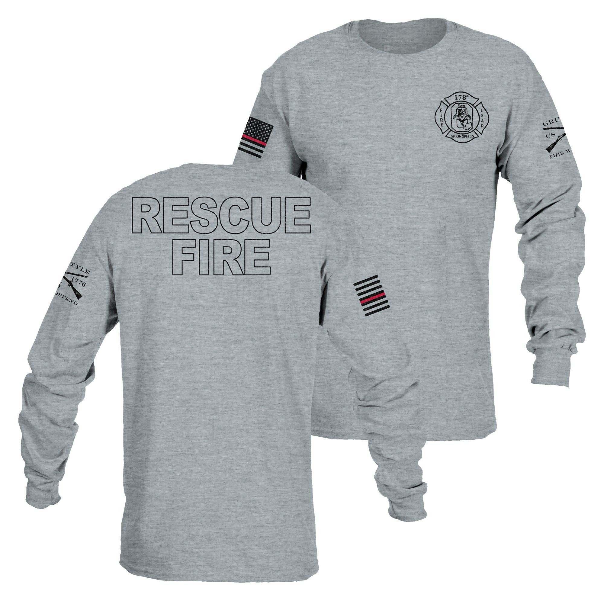 178th Fire and Emergency Services Station wear and PT gear sold by Grunt Style product image thumbnail 3