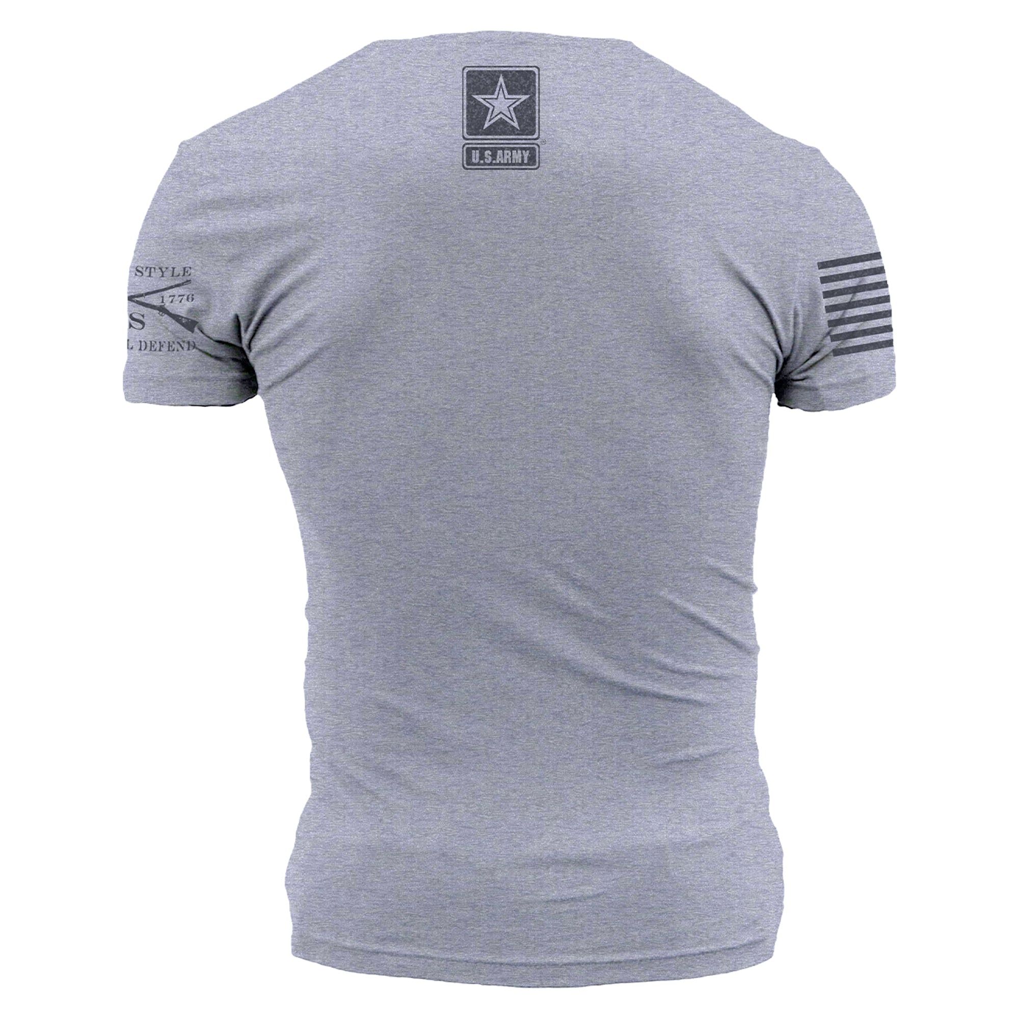 Army - Men's Est. 1775 Tee - Heather Grey sold by Grunt Style product image thumbnail 3