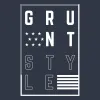 Stars and Stripes Logo T-Shirt - Navy sold by Grunt Style