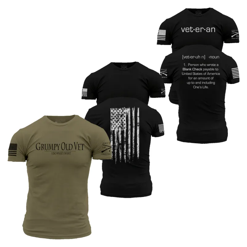 Veteran Valor - 3 Pack sold by Grunt Style