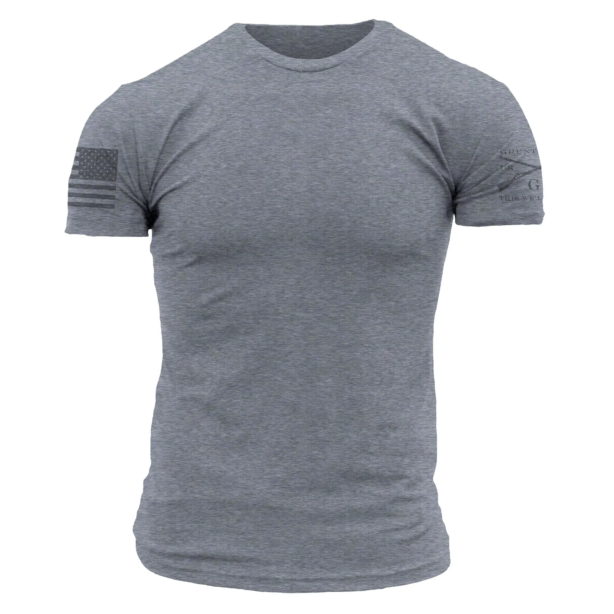 Ghost Basic T-Shirt - Dark Heather Grey sold by Grunt Style