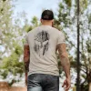 American Spartan Pocket T-Shirt - Sand sold by Grunt Style