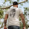 American Spartan Pocket T-Shirt - Sand sold by Grunt Style