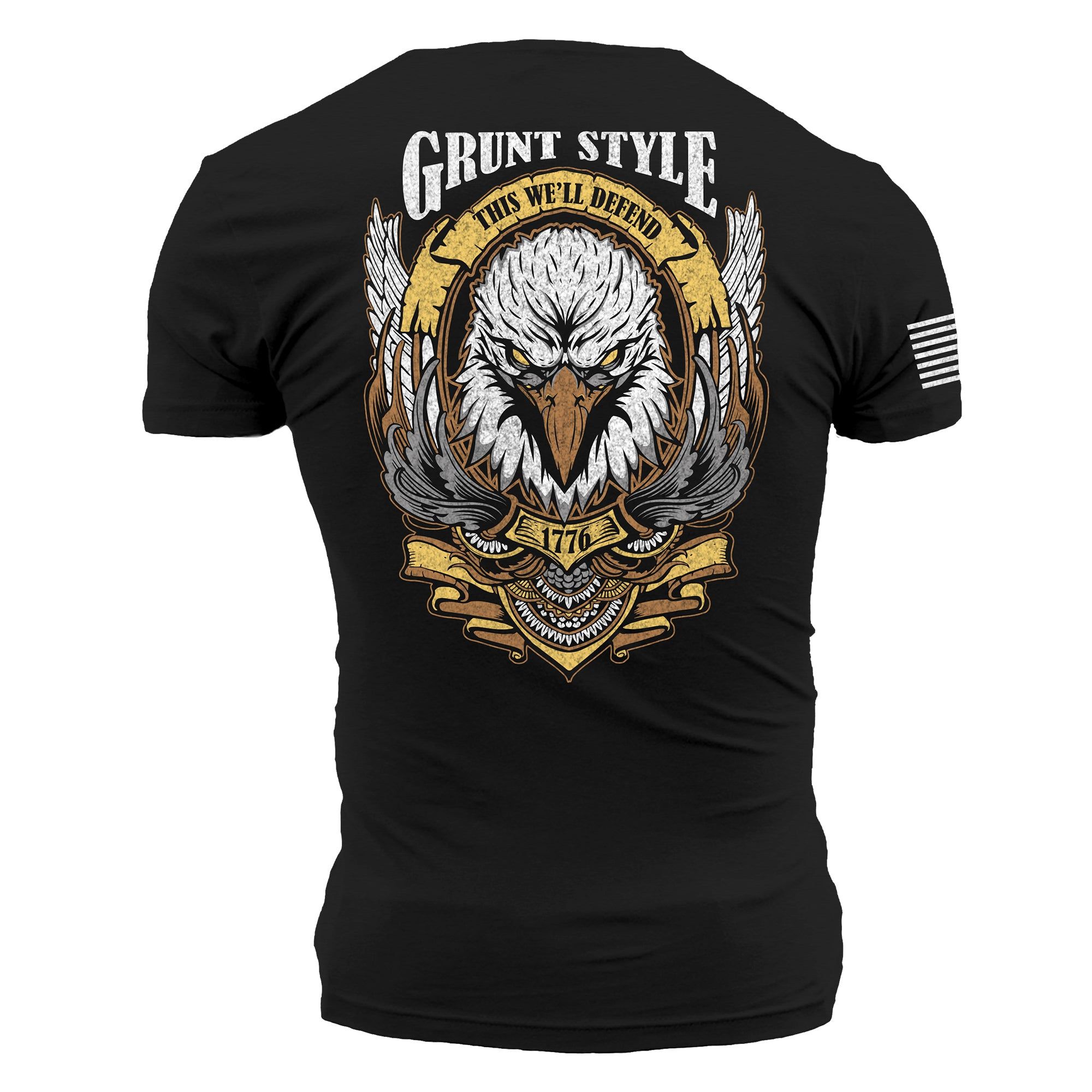 Easy Rider Eagle T-Shirt - Black sold by Grunt Style product image thumbnail 5