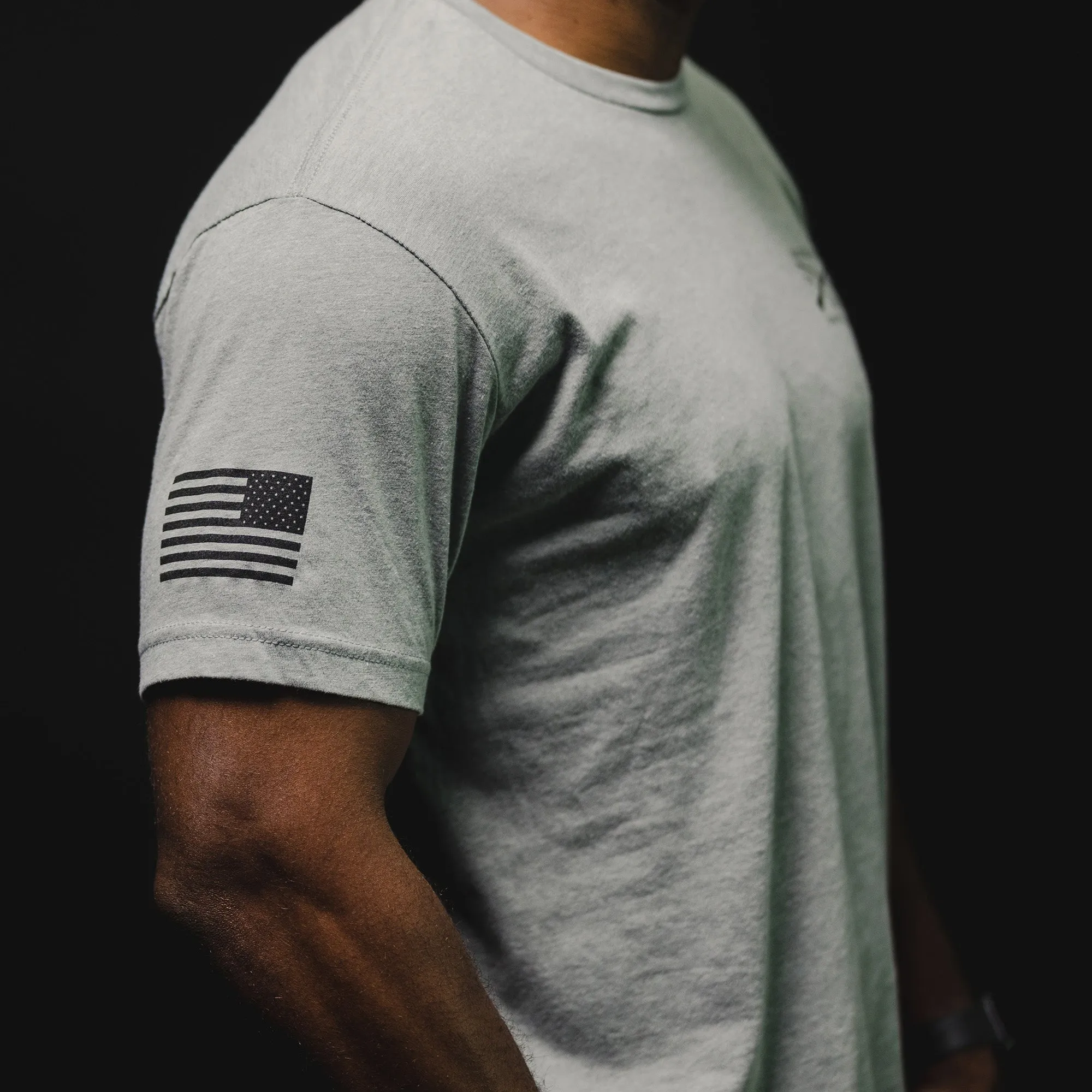 Don't Tread On Me 2A T-Shirt - Dark Heather Gray sold by Grunt Style product image thumbnail 5