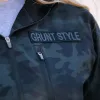 Garrison Hooded Windbreaker - Black Camo sold by Grunt Style