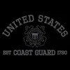 USCG - Est. 1790 T-Shirt - Black sold by Grunt Style