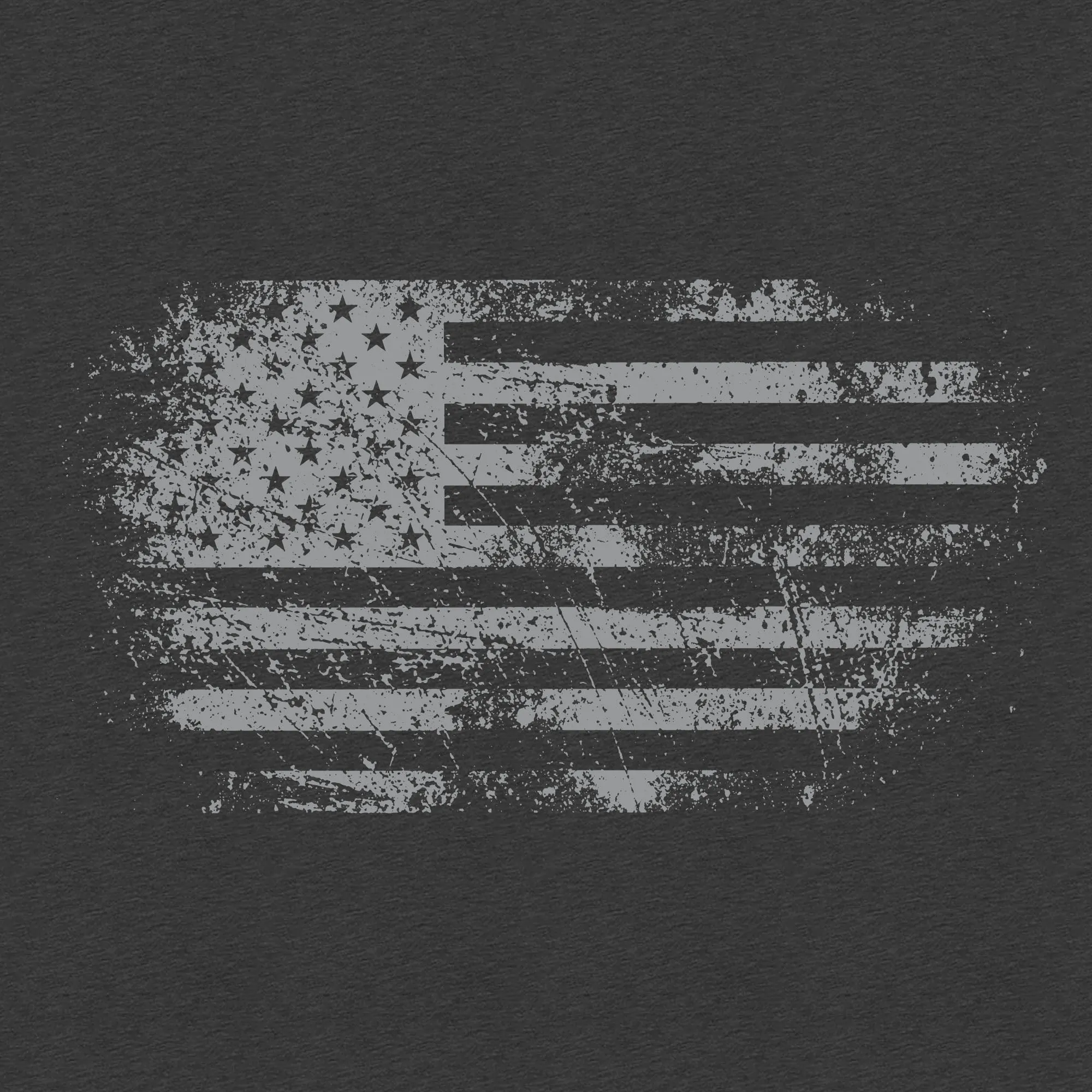 Vintage American Hoodie - Dark Heather sold by Grunt Style product image thumbnail 2