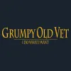 Grumpy Old Vet T-Shirt - Midnight Navy sold by Grunt Style