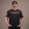 Grumpy Old Vet T-Shirt - Midnight Navy sold by Grunt Style
