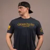 Grumpy Old Vet T-Shirt - Midnight Navy sold by Grunt Style