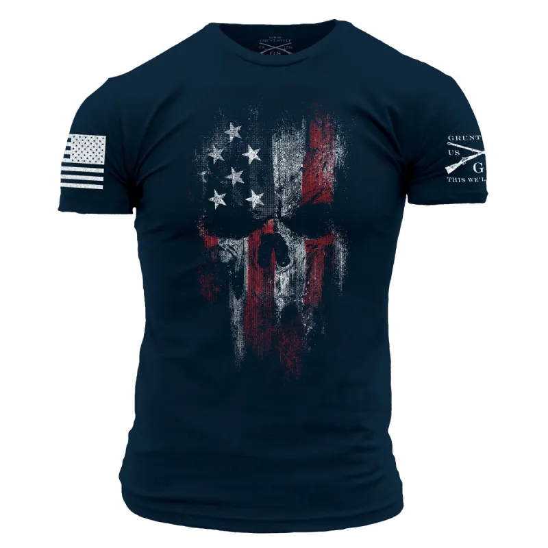 American Reaper 2.0 T-Shirt - Midnight Navy sold by Grunt Style