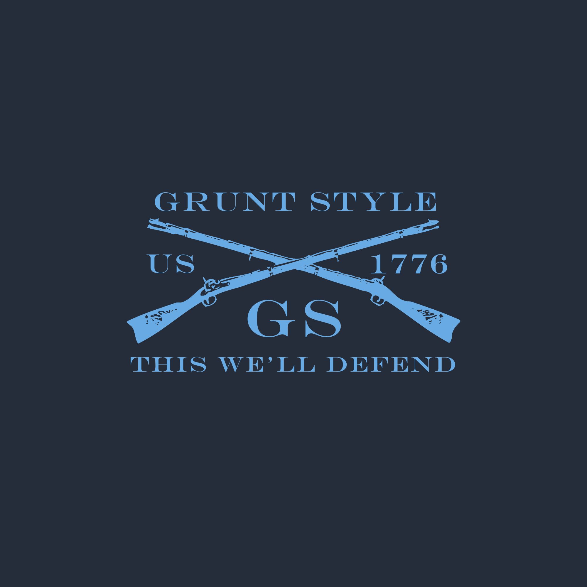Land of Liberty T-Shirt - Navy sold by Grunt Style product image thumbnail 7