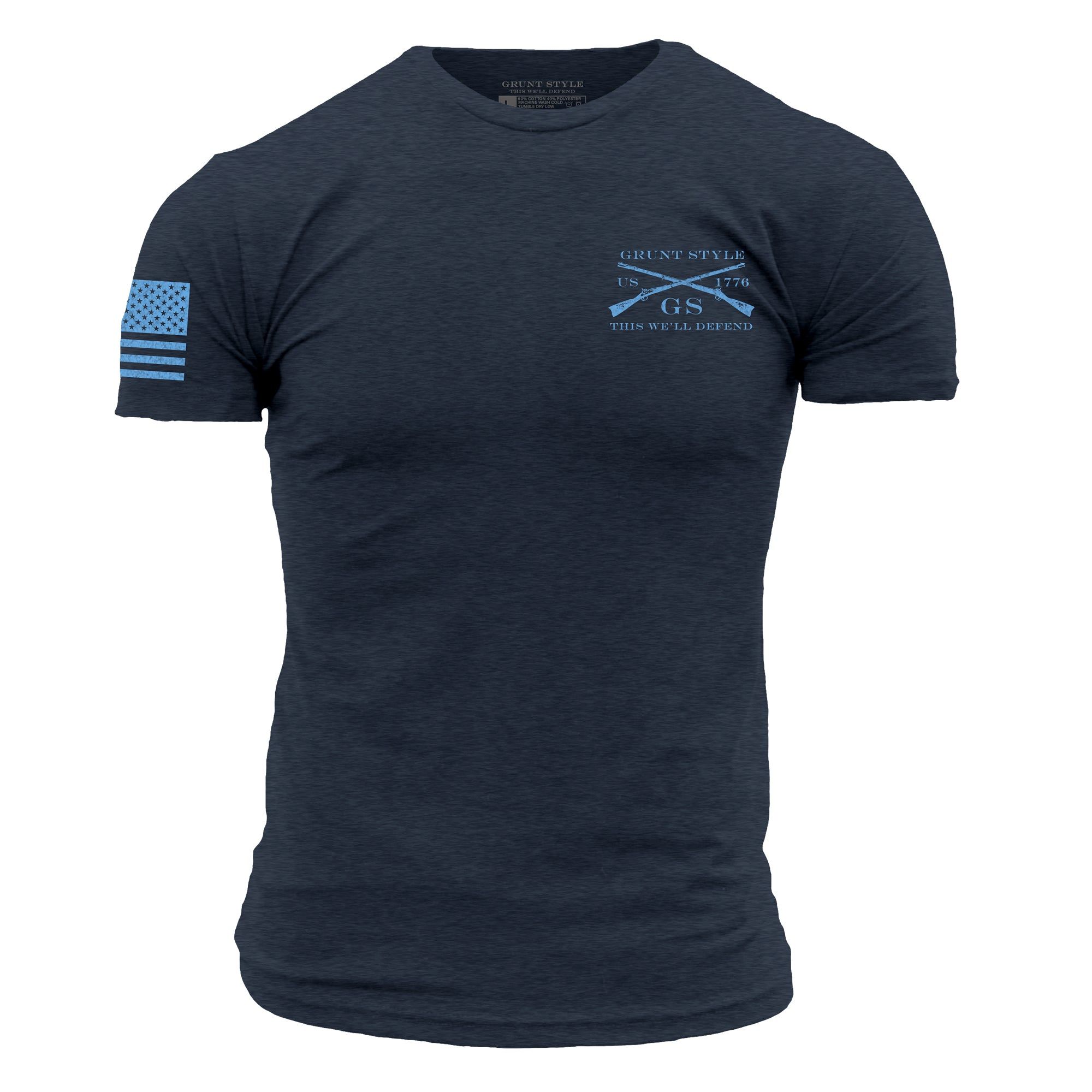 Land of Liberty T-Shirt - Navy sold by Grunt Style product image thumbnail 5