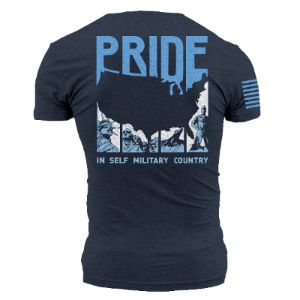 Land of Liberty T-Shirt - Navy sold by Grunt Style