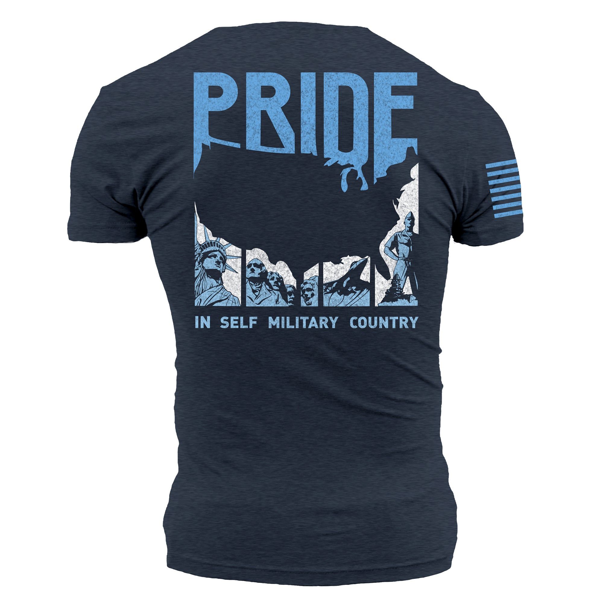 Land of Liberty T-Shirt - Navy sold by Grunt Style product image thumbnail 6