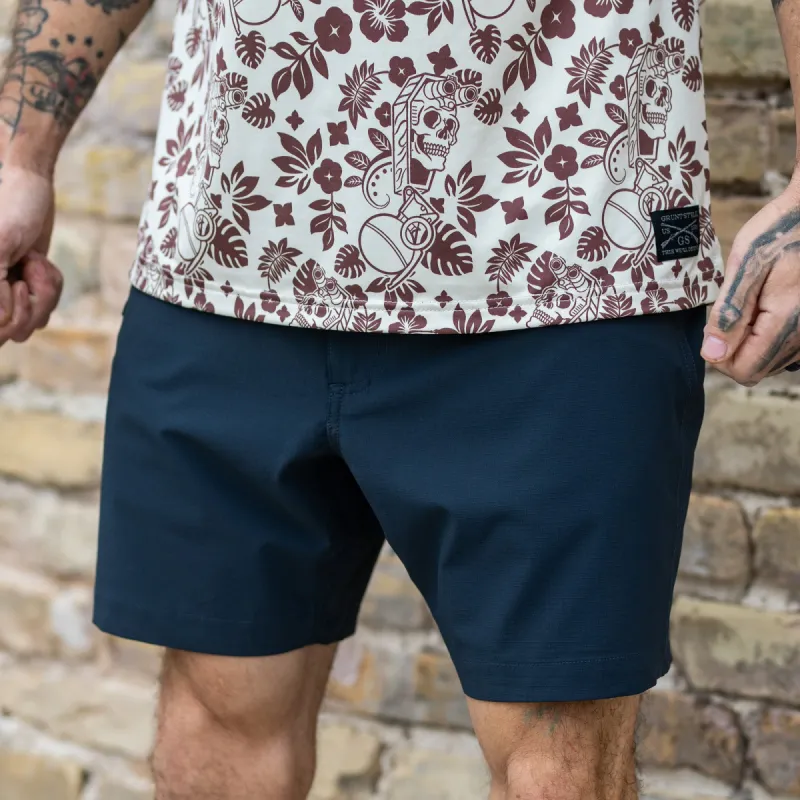 Men's Lookout Ripstop Short - Navy sold by Grunt Style