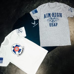 USAF - Thunderbirds T-Shirt - White sold by Grunt Style