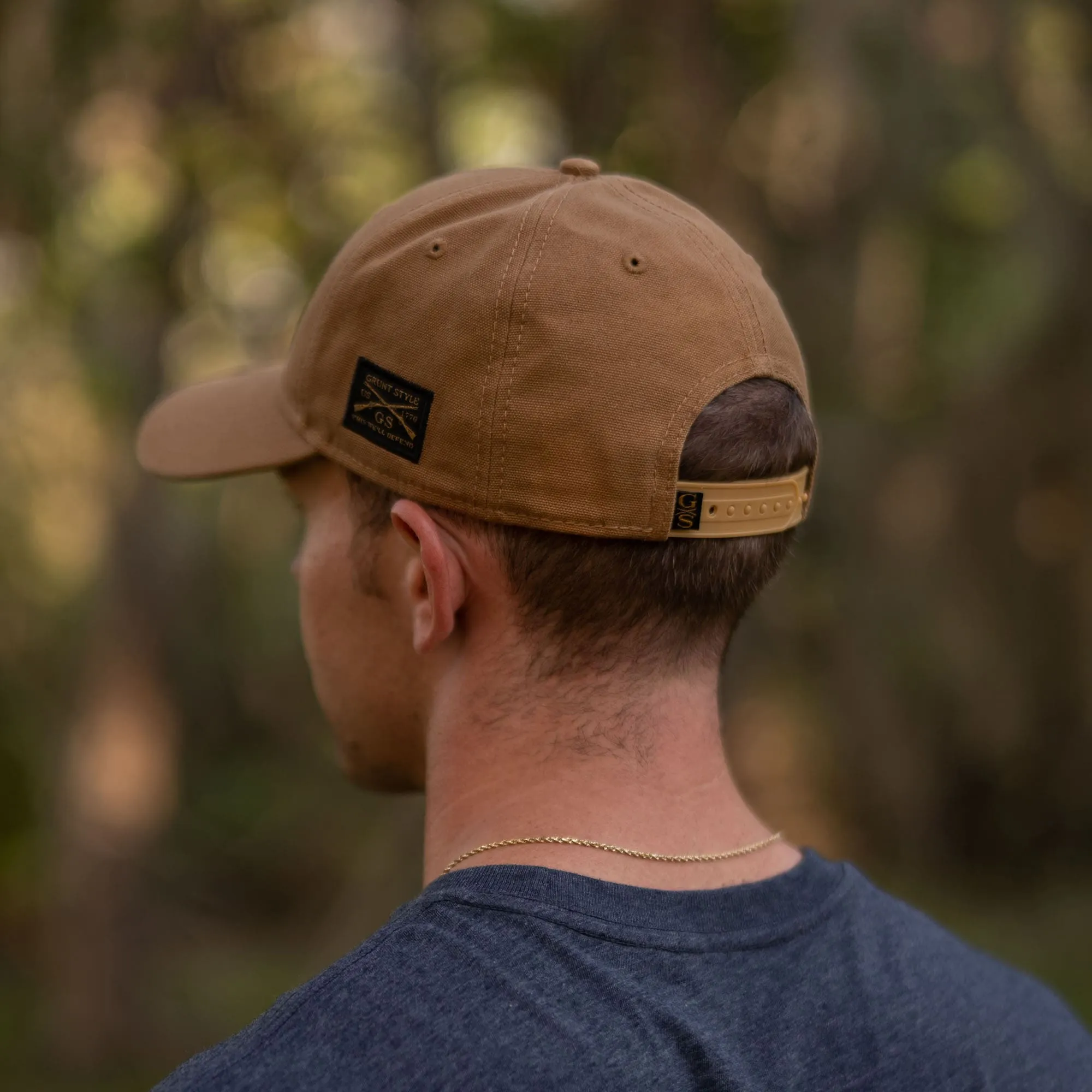 Embroidered American Flag Hat sold by Grunt Style product image thumbnail 3