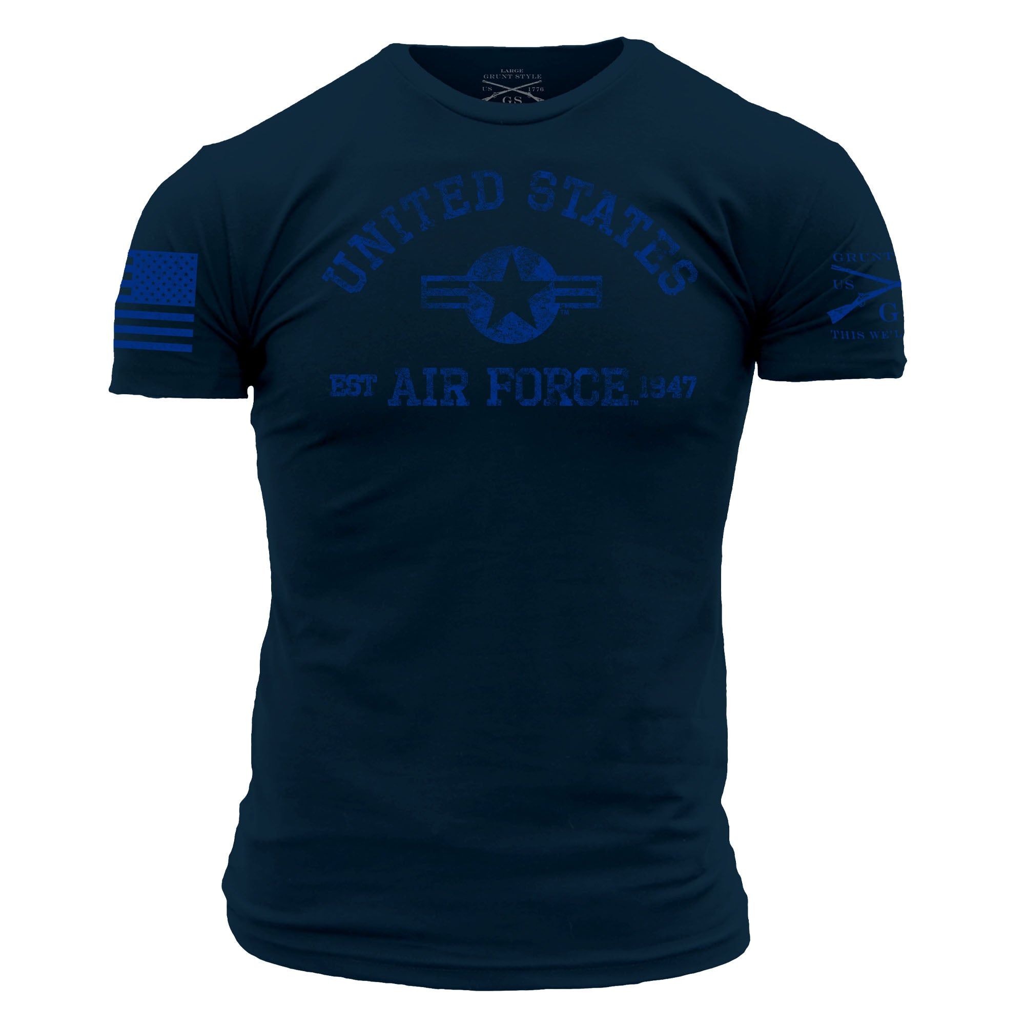 USAF - Est. 1947 T-Shirt - Midnight Navy sold by Grunt Style product image thumbnail 3