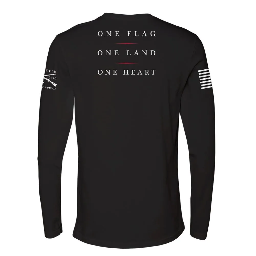 Women's Freedom Rose Long Sleeve - Black sold by Grunt Style product image thumbnail 4
