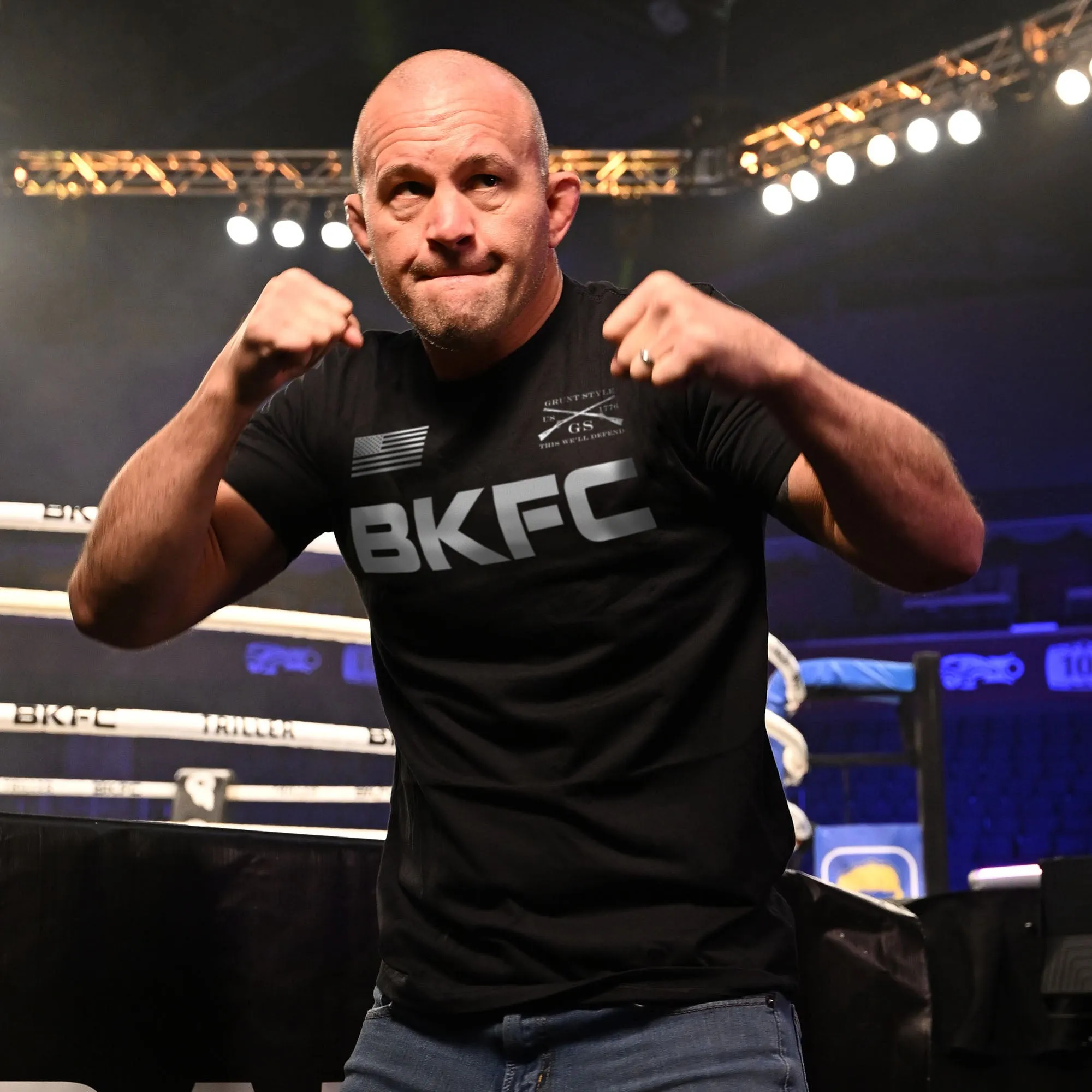 Grunt Style x BKFC T-Shirt - Black sold by Grunt Style product image thumbnail 2