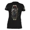 Women's Grim Reaper V-Neck - Black sold by Grunt Style