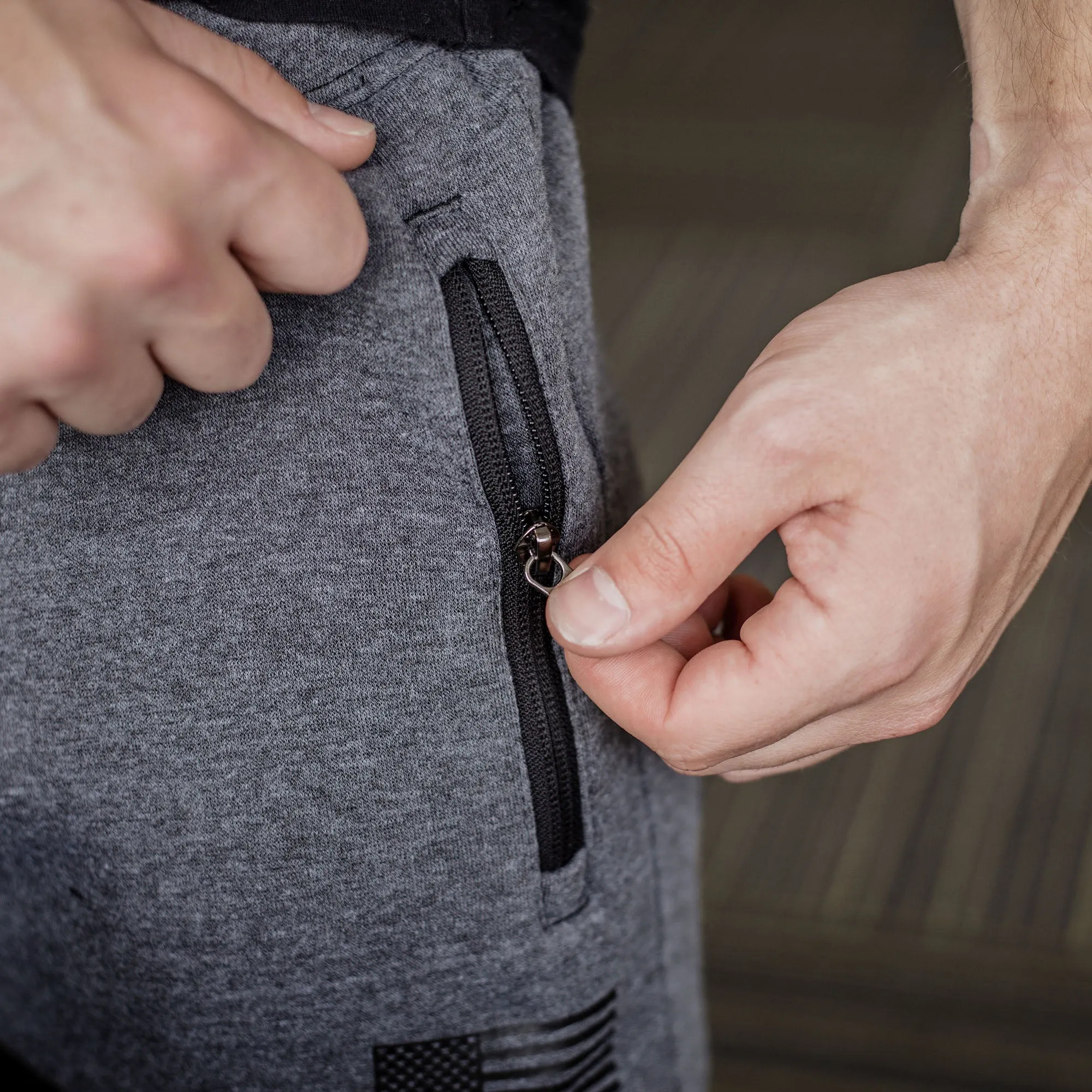 Men's Joggers - Dark Gray sold by Grunt Style product image thumbnail 3