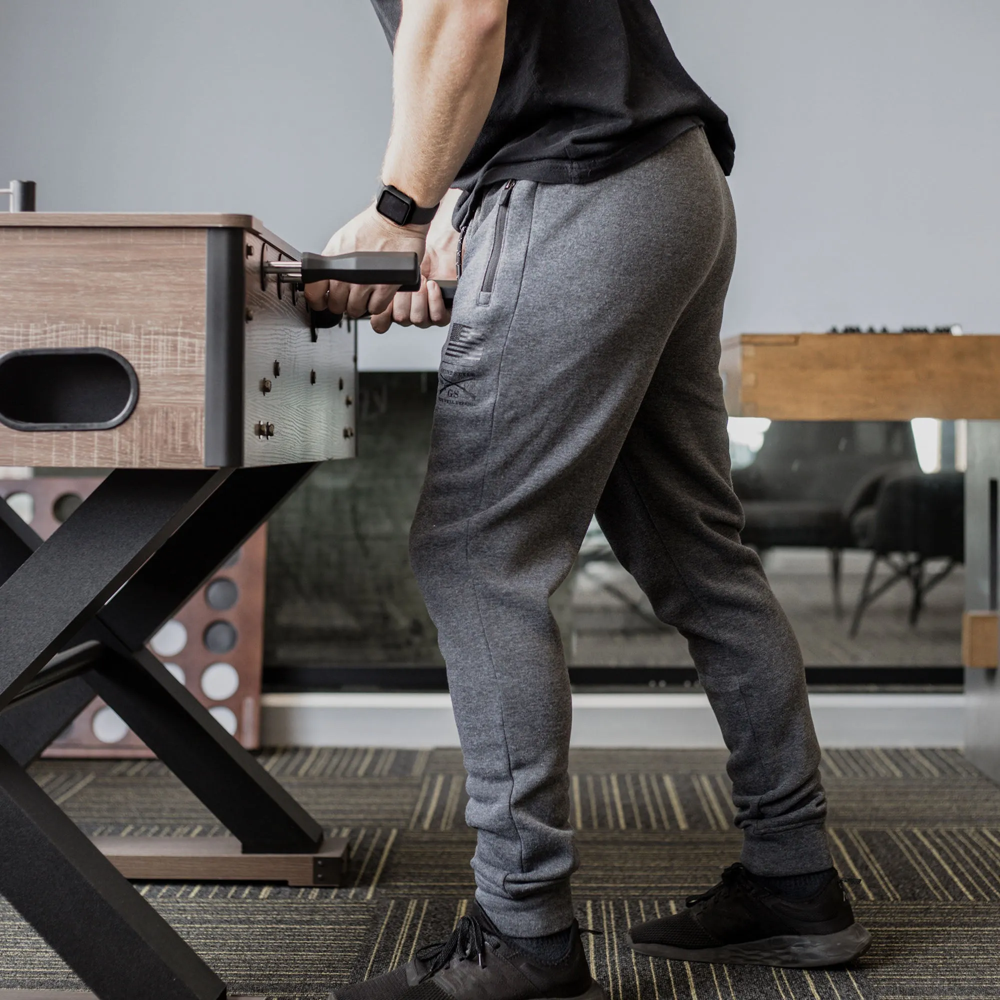 Men's Joggers - Dark Gray sold by Grunt Style