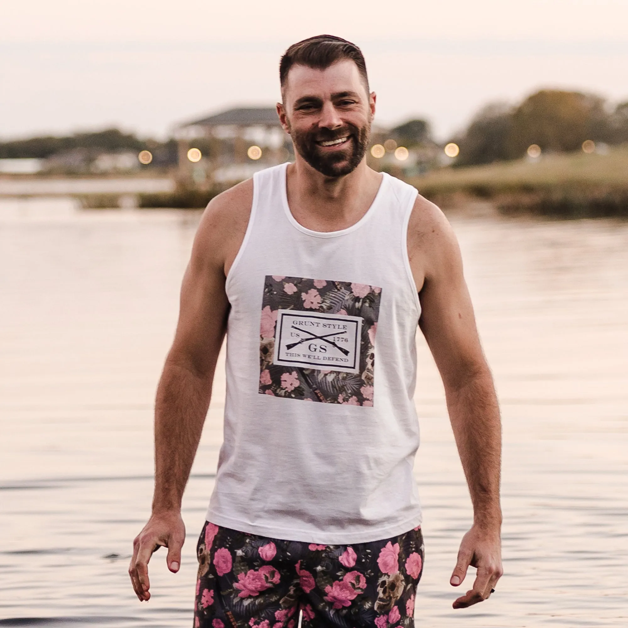 Men's Grunt Style Logo Tank - Reaper sold by Grunt Style product image thumbnail 4